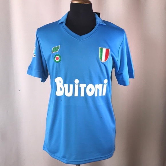 Napoli Home Jersey Rare Maradona 10 - Picture 1 of 8